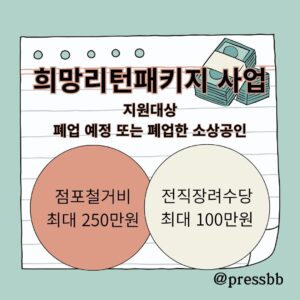 희망리턴패키지 사업